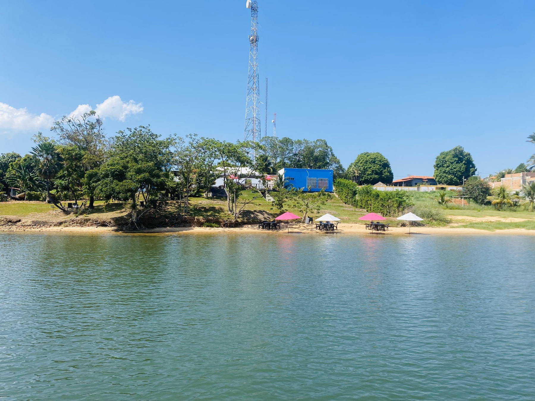 Praia do Restaurante Portal do Lago